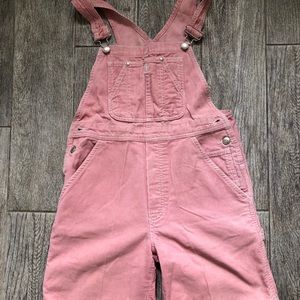 Girl’s Pink overalls
